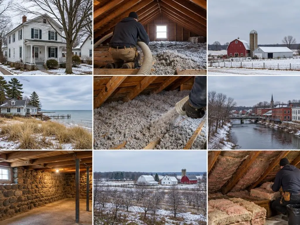 Attic Insulation in Allegan, MI